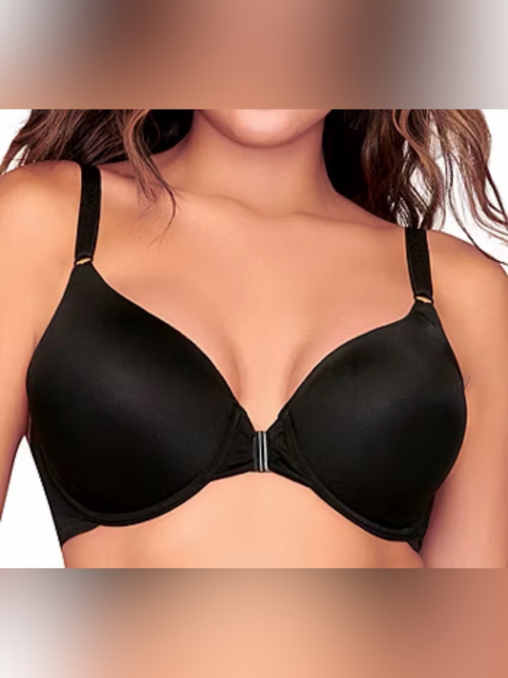 🌸 NWT Ilusión Close Smoothing Bra - Black, size 36D